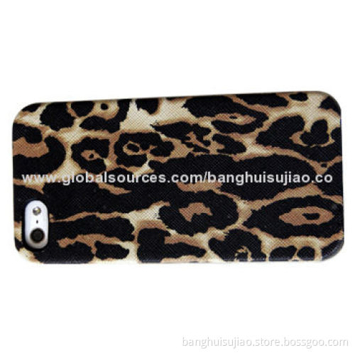 Fashionable Leopard Pattern Mobile Phone Holster for iPhone 5/5S, to Give You Best Protection